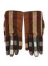 Burberry Check Gloves, front view